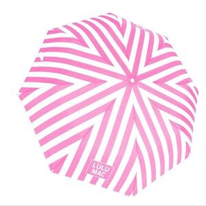 Lulu Mac Pink Stripe Umbrella